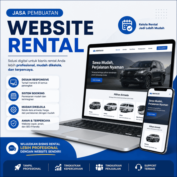 Website Rental Mobil / Motor
