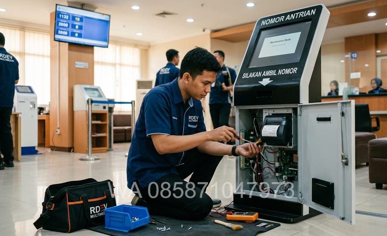 Servis Mesin Antrian & Jasa Perbaikan Mesin Antri Profesional Murah | Cepat & Bergaransi