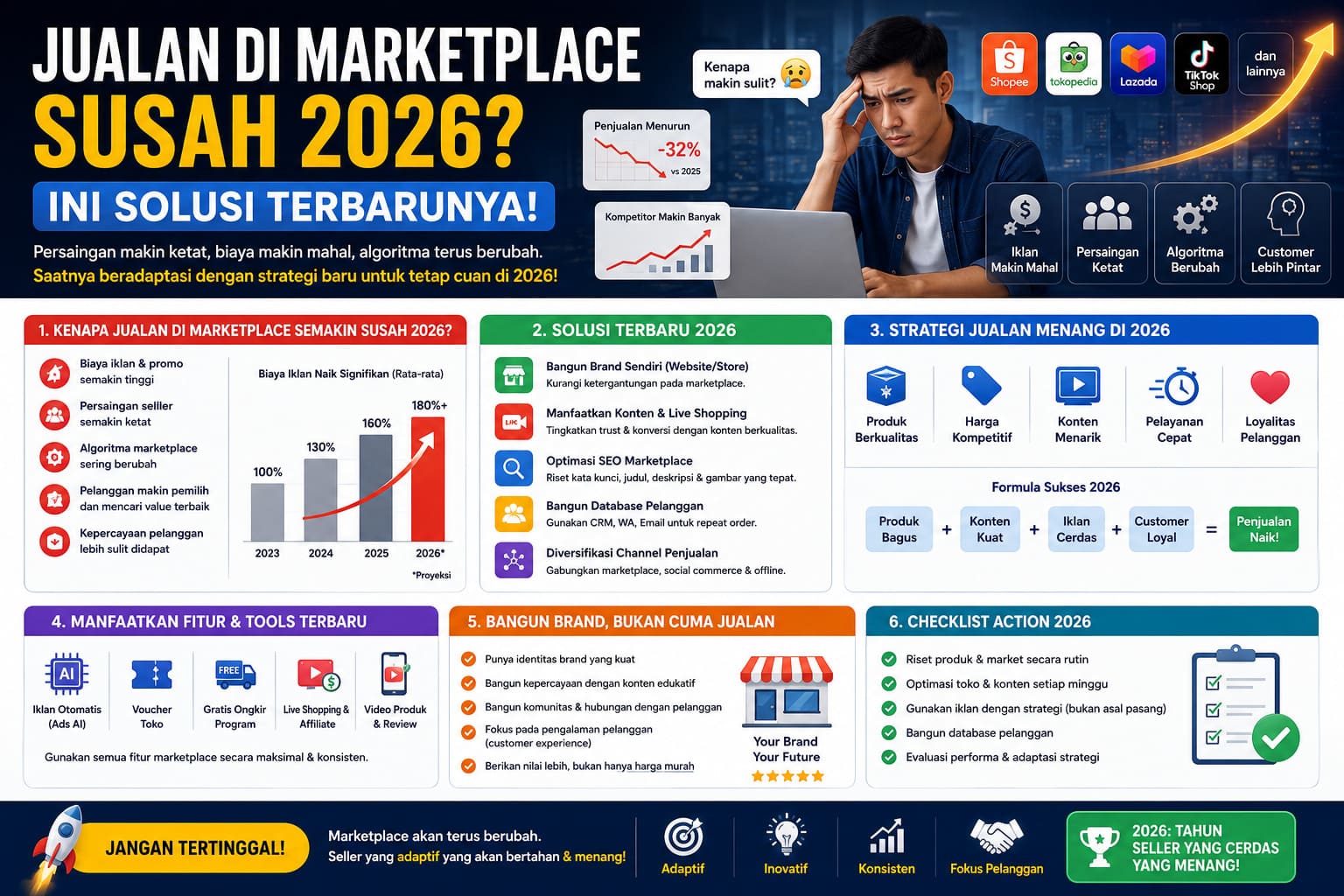 Jualan di Marketplace Susah 2026? Ini Solusi Terbarunya