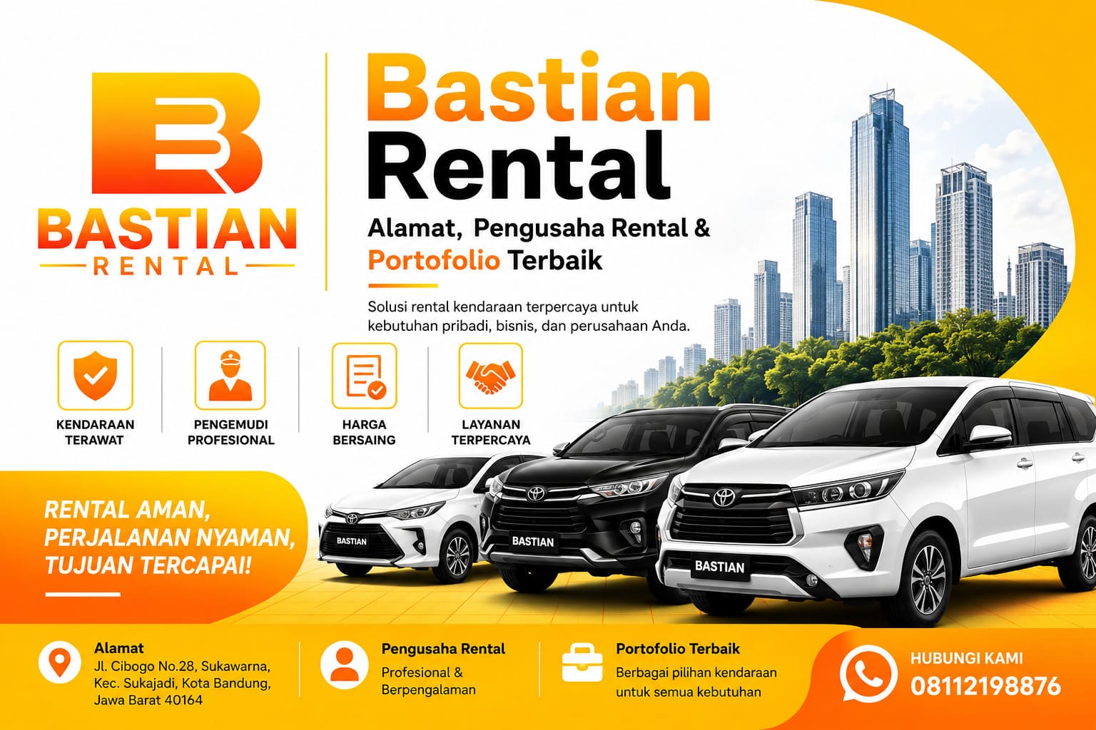Bastian Rental: Info Harga, Alamat Lokasi, dan Portofolio Layanan
