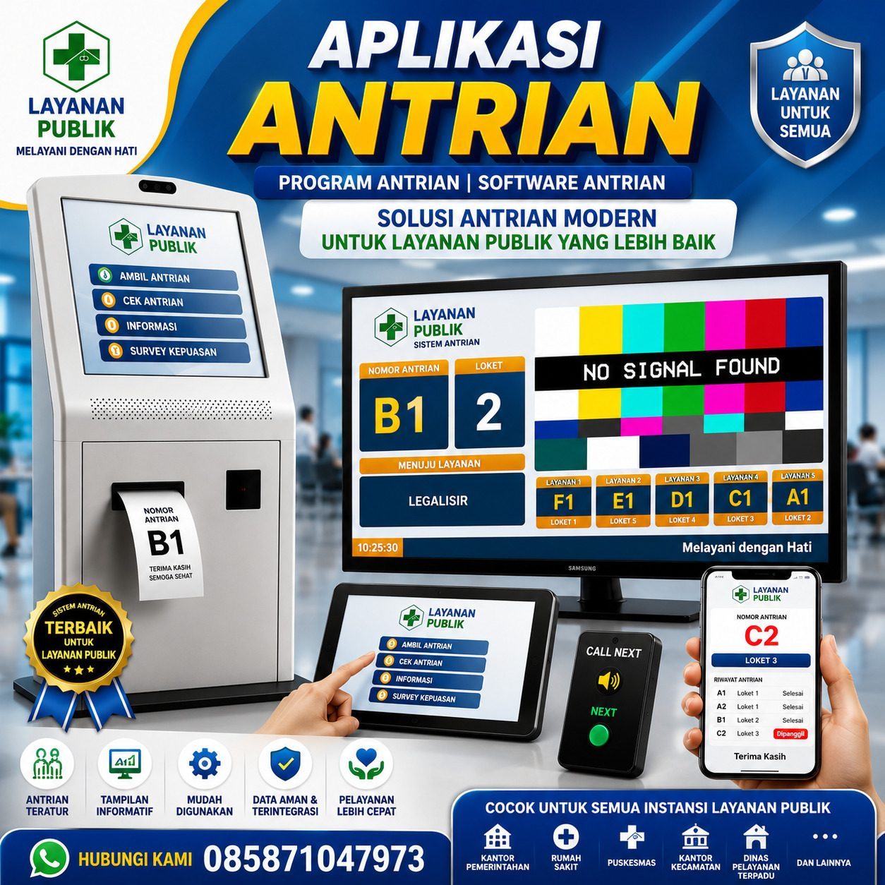 Aplikasi Antrian Offline