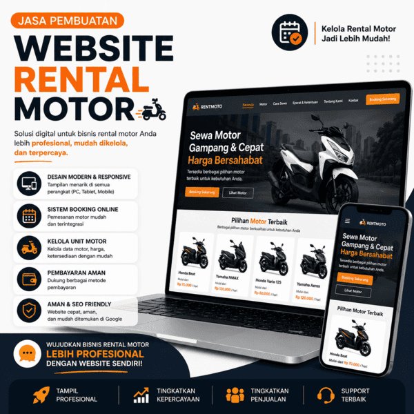 jasa website rental