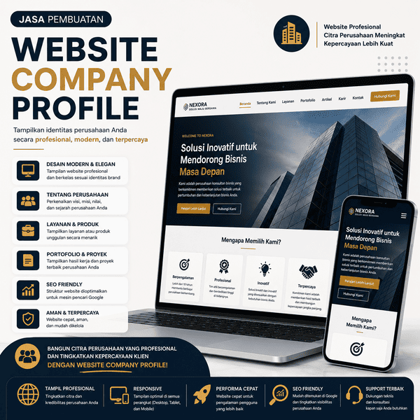 Jasa Pembuatan Web Perusahaan