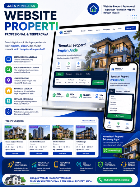 jasa pembuatan website properti