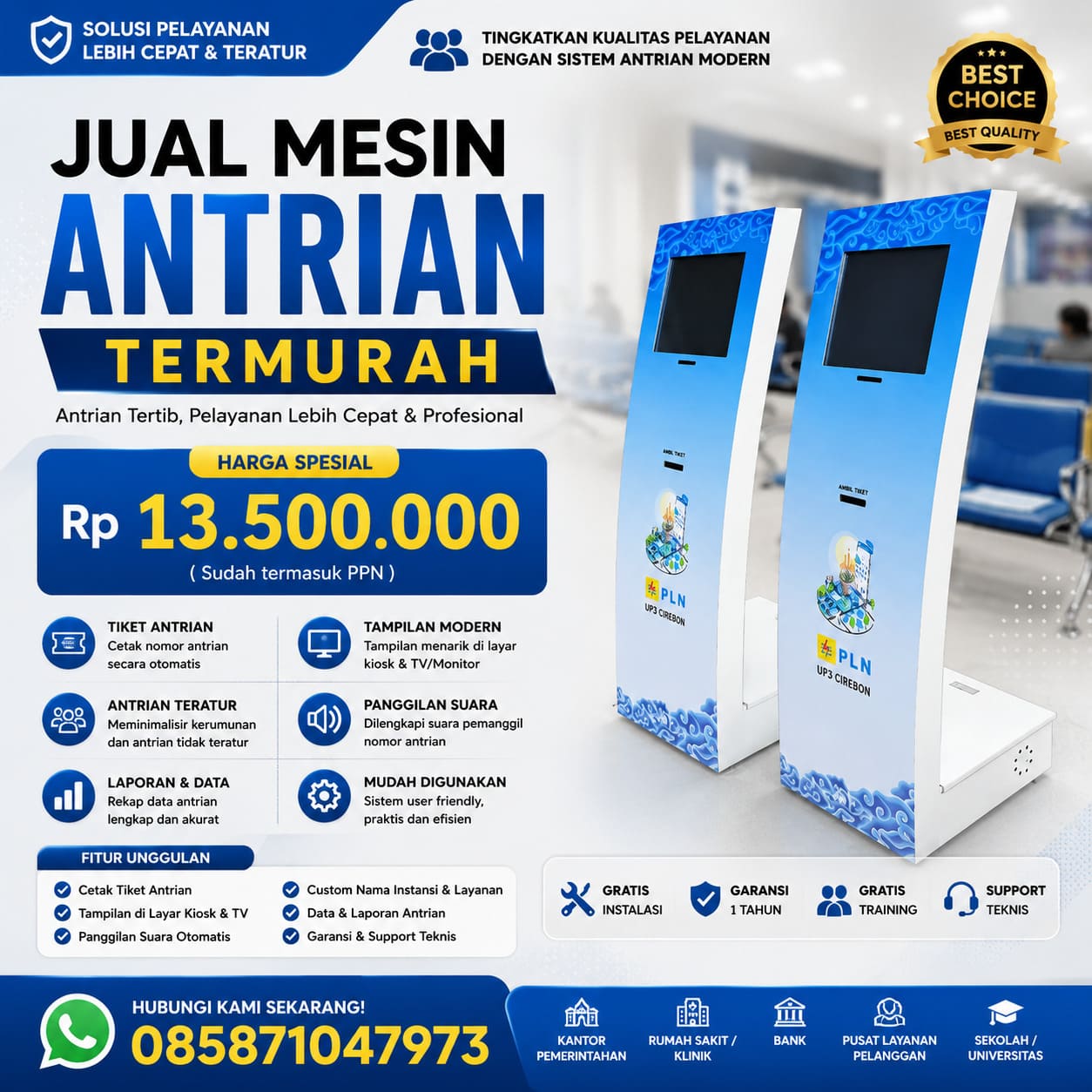 Mesin Antrian PLN