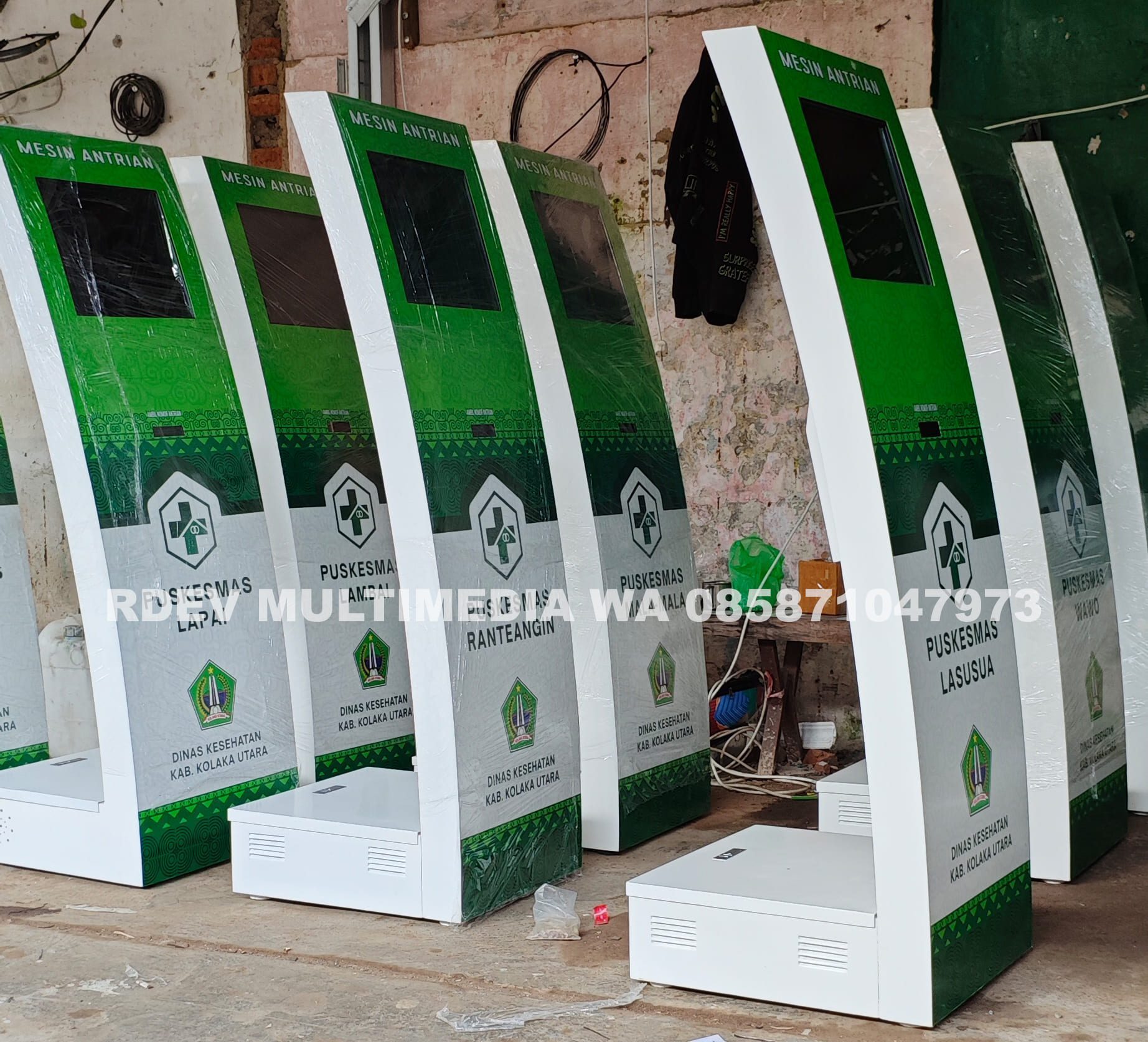 harga mesin antrian puskesmas