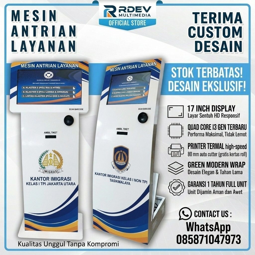 kiosk antrian