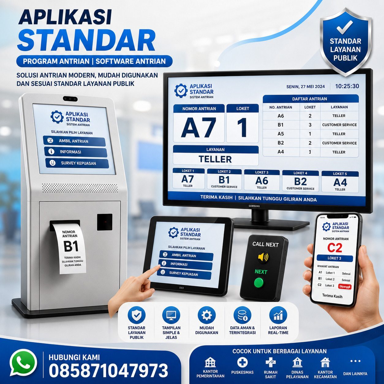 sofware antrian