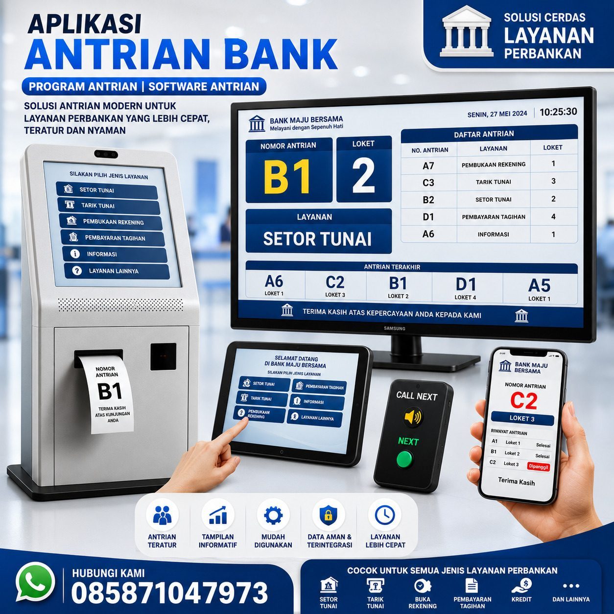 developer software antrian